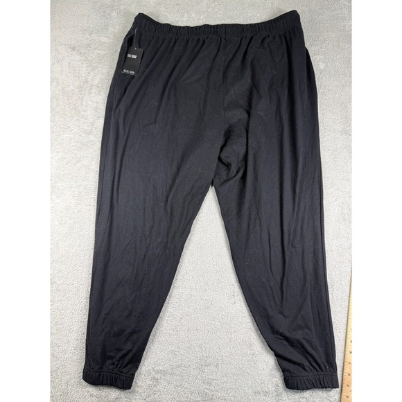 NWT ID Ideology Women's Plus Size Casual Jogger Sweatpants Black 2X - Picture 2 of 10